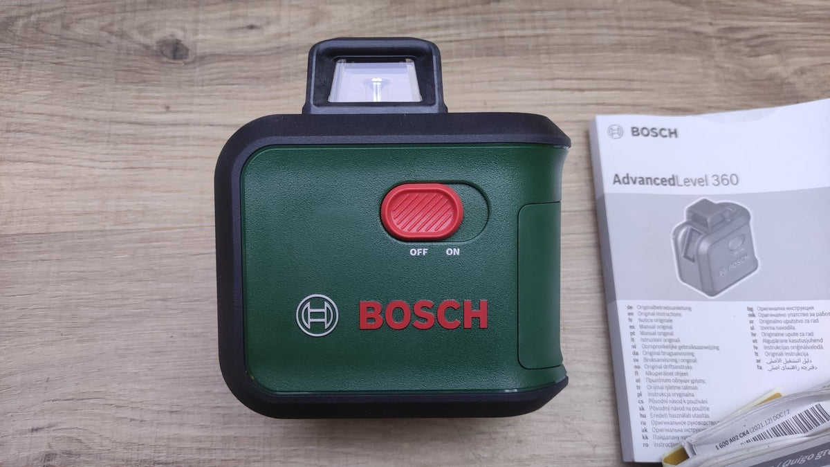 Bosch Kreuzlinienlaser AdvancedLevel 360 mit Stativ