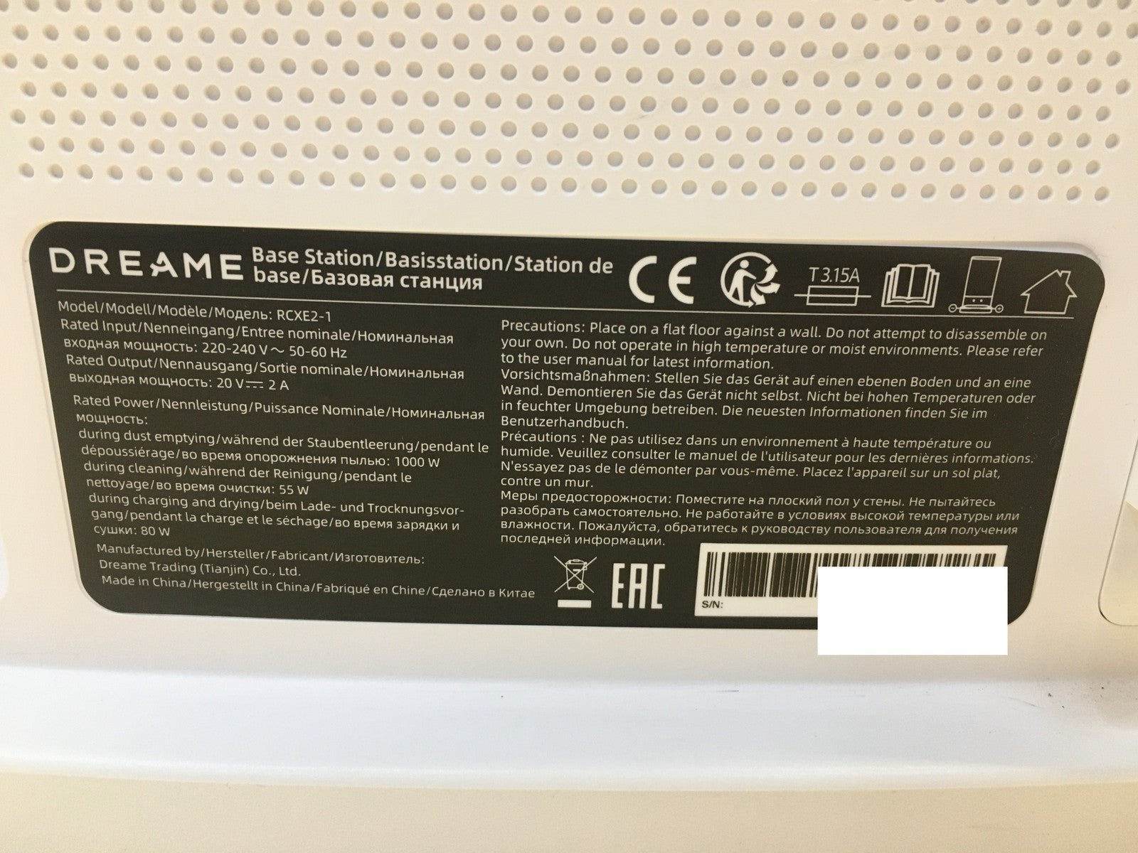 DREAME L20 Ultra Saugroboter mit Wischfunktion RLX41CE-1, I37399