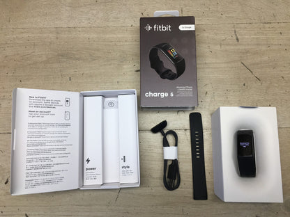 Fitbit Charge 5 FB423 Fitnesstracker, schwarz, I39212