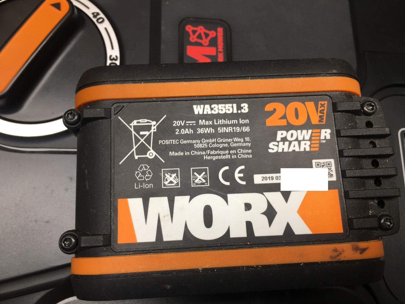 WORX Landroid Vision M600 Mähroboter ohne Begrenzungskabel WR206E.1 I38316