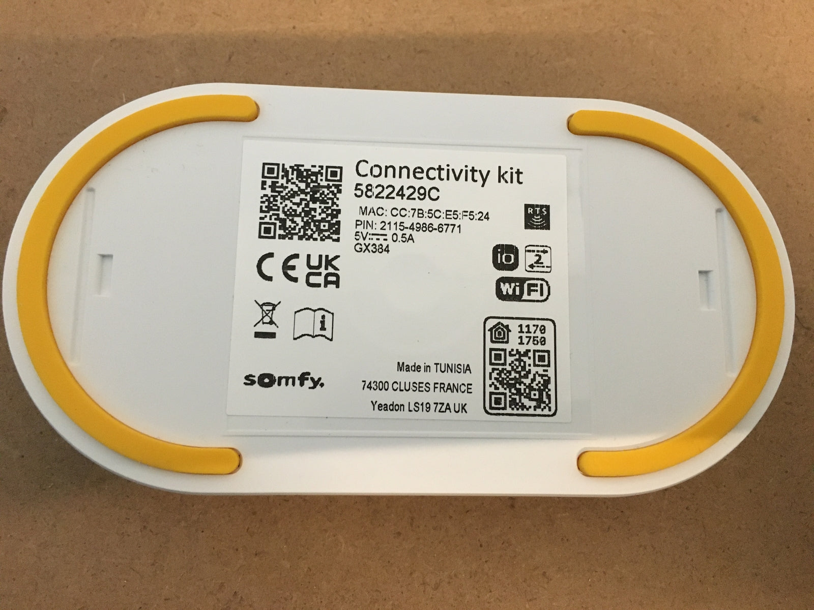 Somfy 1870755 TaHoma mini Connectivity Kit Steuerzentrale, I32385