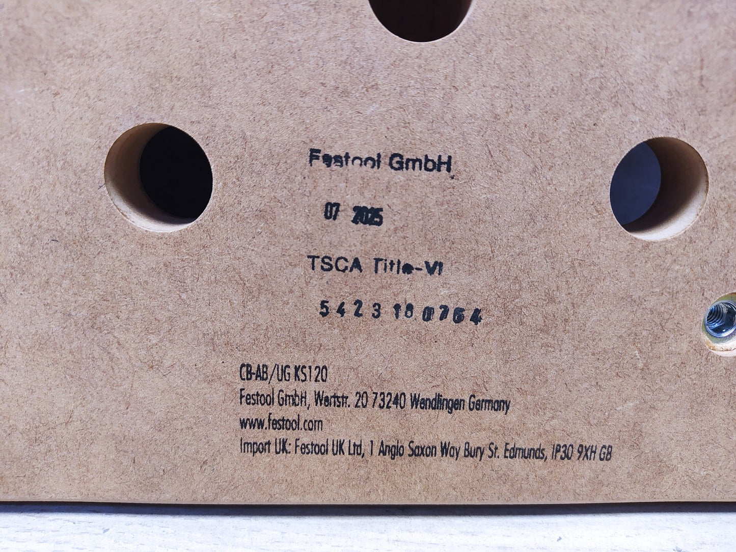 Festool 495544 MFT/KAPEX-LP Bohrlochplatte, I37913