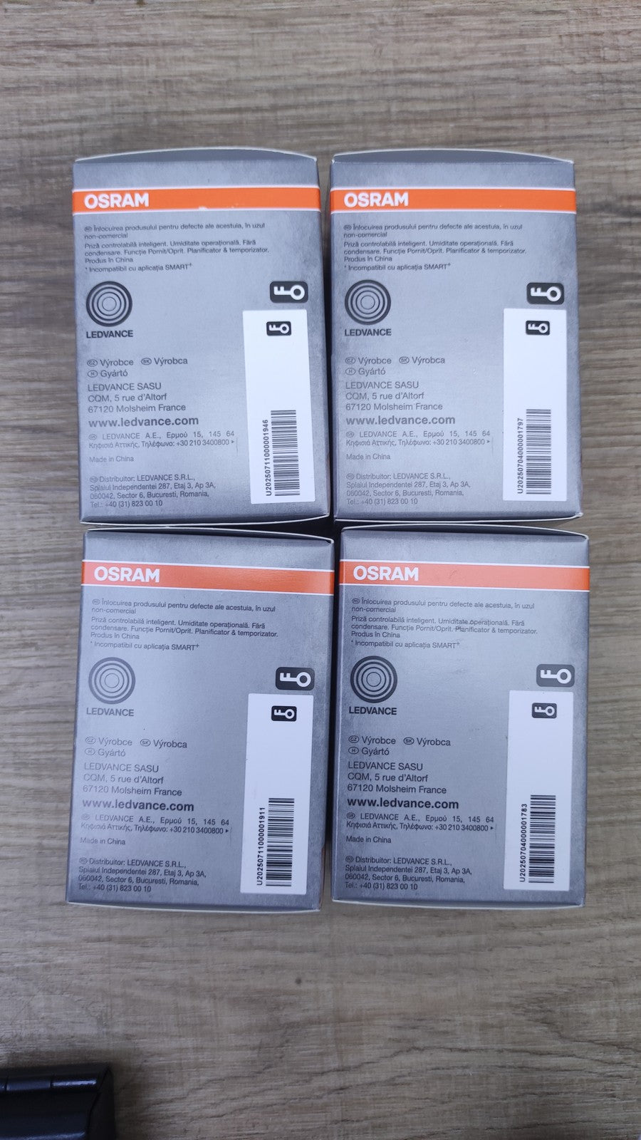 OSRAM Smarte Steckdose Matter, 4-er Pack, I40878