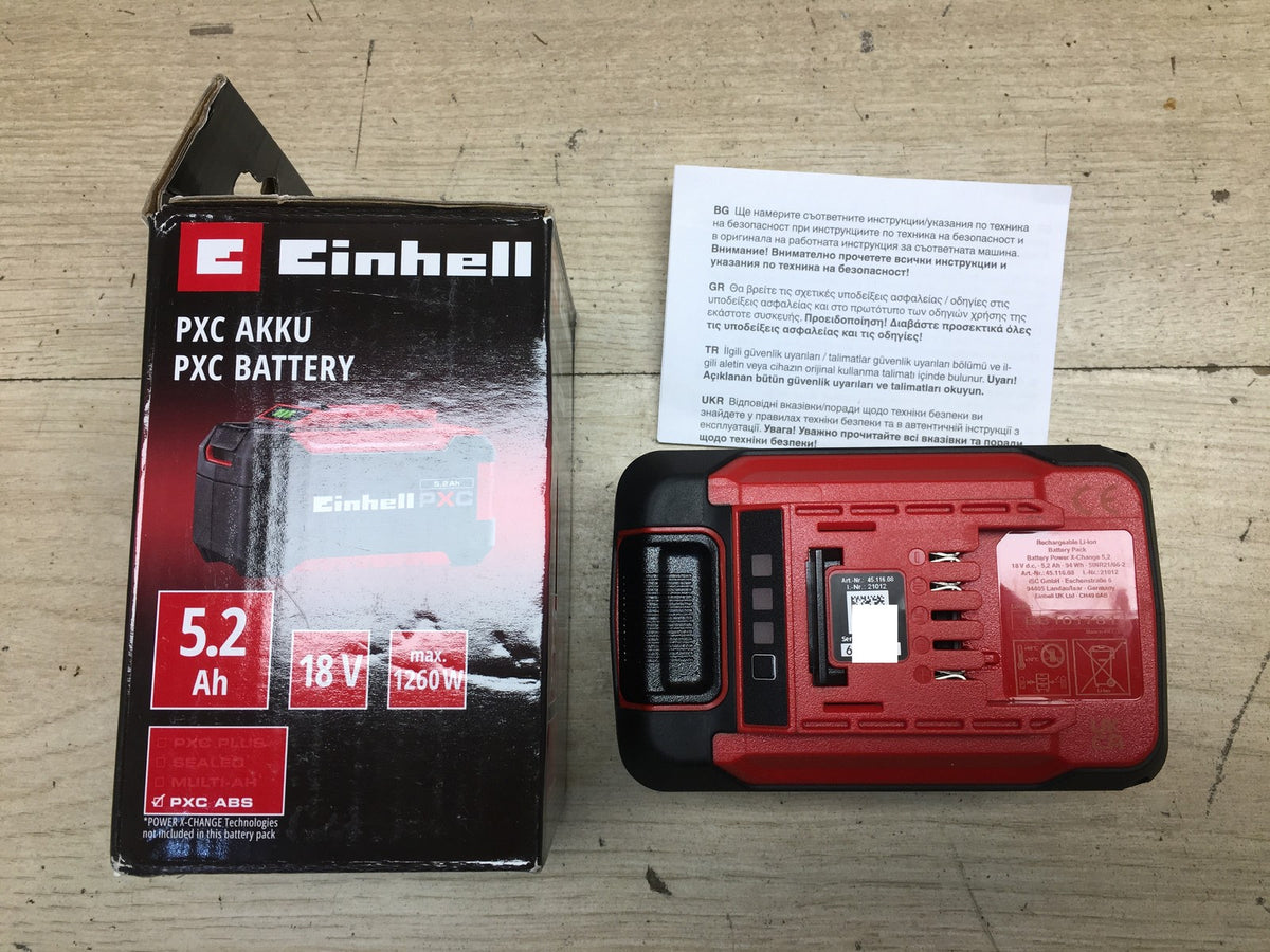 Einhell Akku PXC 18V 5,2Ah (4511608), I41043