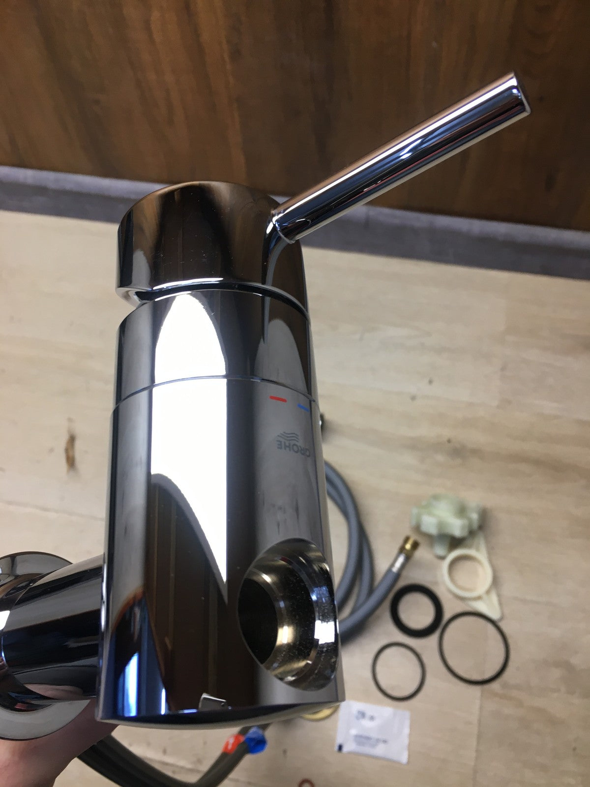 Grohe 32168000 Minta Küchenarmatur mit herausziehbarem Auslauf Wasserhahn I37896