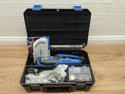 Dremel 4250 Rotationswerkzeug mit 3 Vorsatzgeräten und Zubehörset