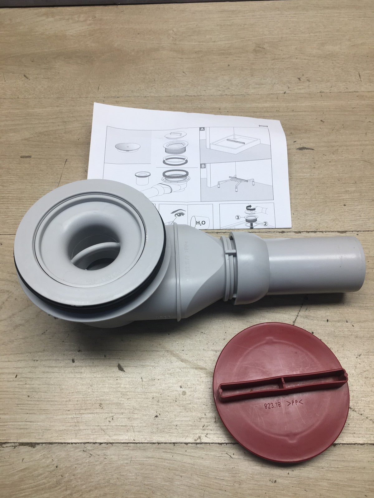 GROHE 49534000 Ablaufgarnitur für Duschwanne, chrom, I41034