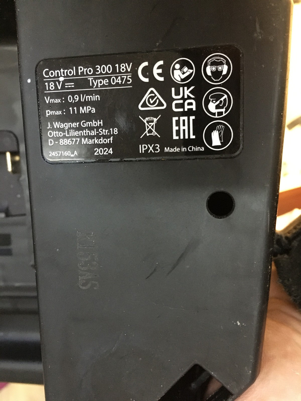 WAGNER Akku-Farbsprühsystem Control Pro 300 18V SOLO, I36815