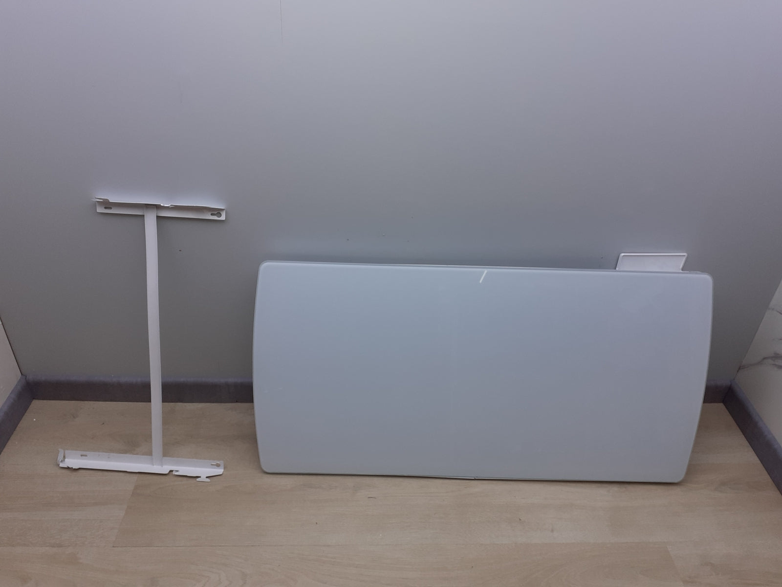 Carrera Heizkörper Keramik Glas LCD 2000 W weiß, I18294