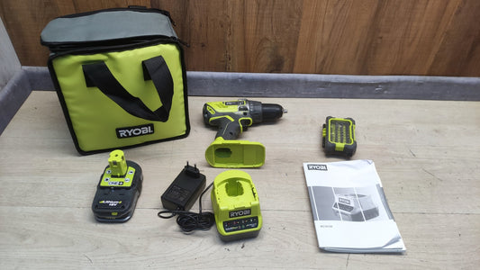 RYOBI 18 V ONE+ Akku-Schlagbohrschrauber Set R18PD3-140SA, I38158