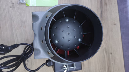 Aygrochy EUT125-MS Rohrventilator, 416 Kubikmeter pro Stunde