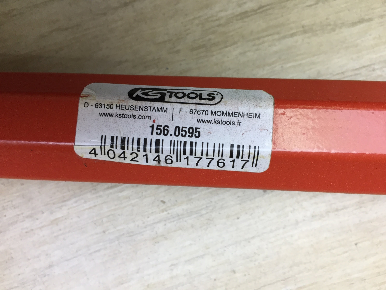 KS Tools 156.0595 Brecheisen, 8-kant, 1500mm, I27749
