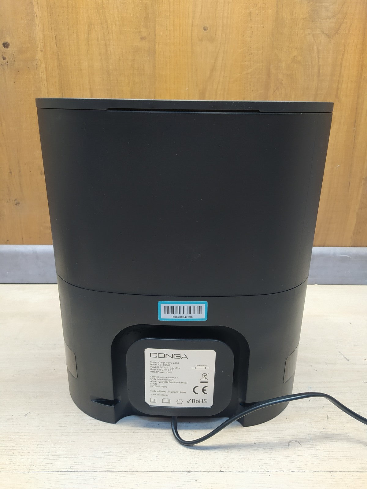 Cecotec Conga 2290 Ultra Saugroboter mit Wischfunktion (05661), I36508