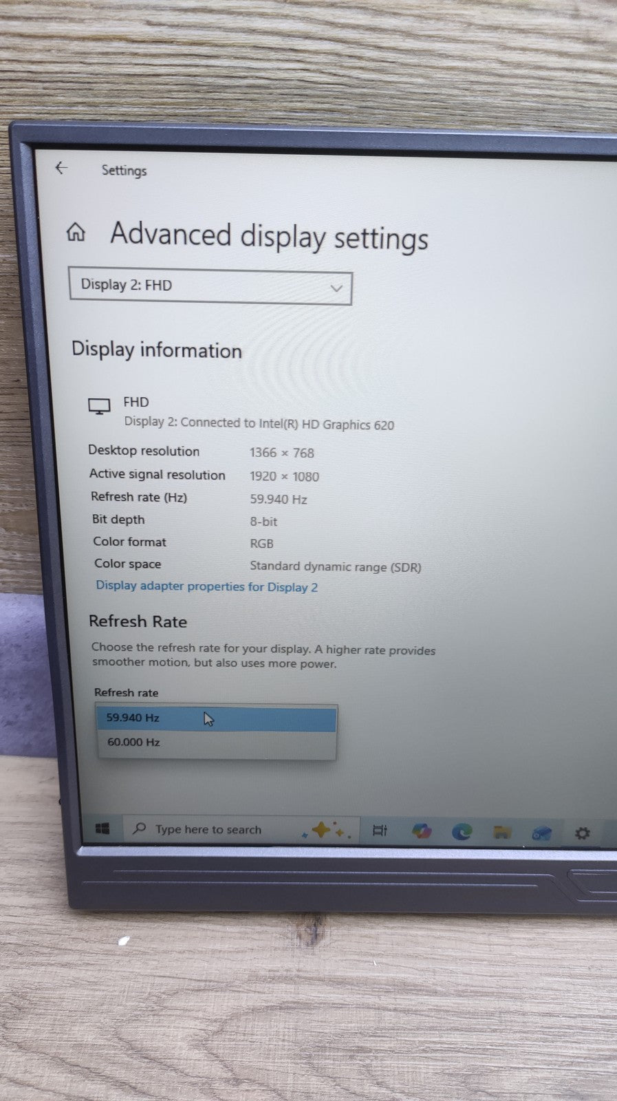 Momods Tragbarer Monitor 15,6" (GS156CM2-G) FHD 1920x1080 IPS FreeSync USB-C