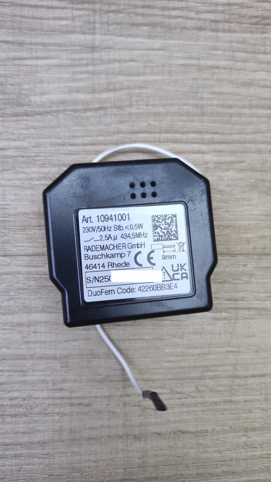 HOMEPILOT 10941001 Rollladenaktor smart Unterputz, I40983