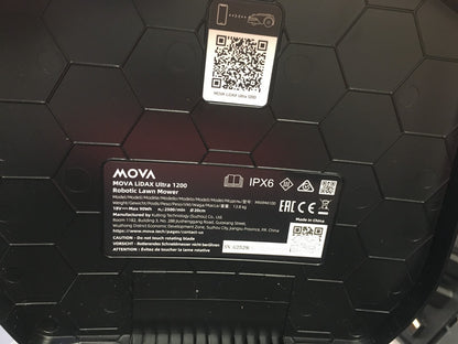 MOVA LiDAX Ultra 1200 Mähroboter ohne Begrenzungskabel MXXM4100