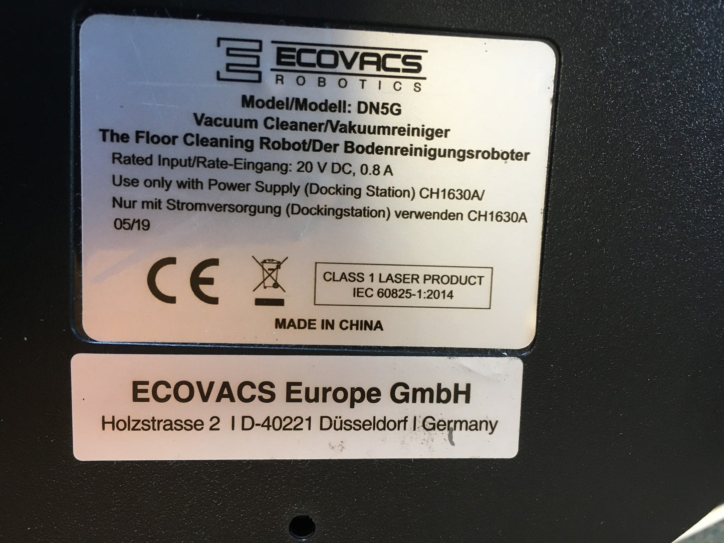 ECOVACS Robotics DEEBOT OZMO 900 Saug- & Wischroboter, I39082