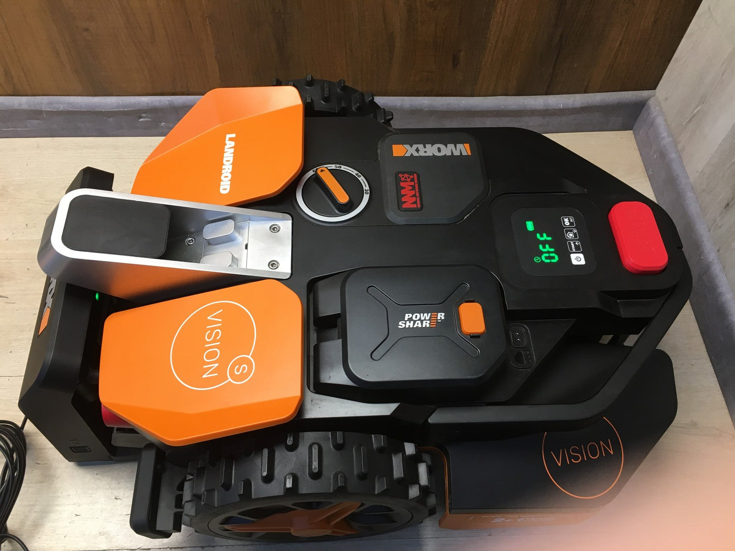 WORX Landroid Vision S250 Mähroboter ohne Begrenzungskabel WR202E I37199