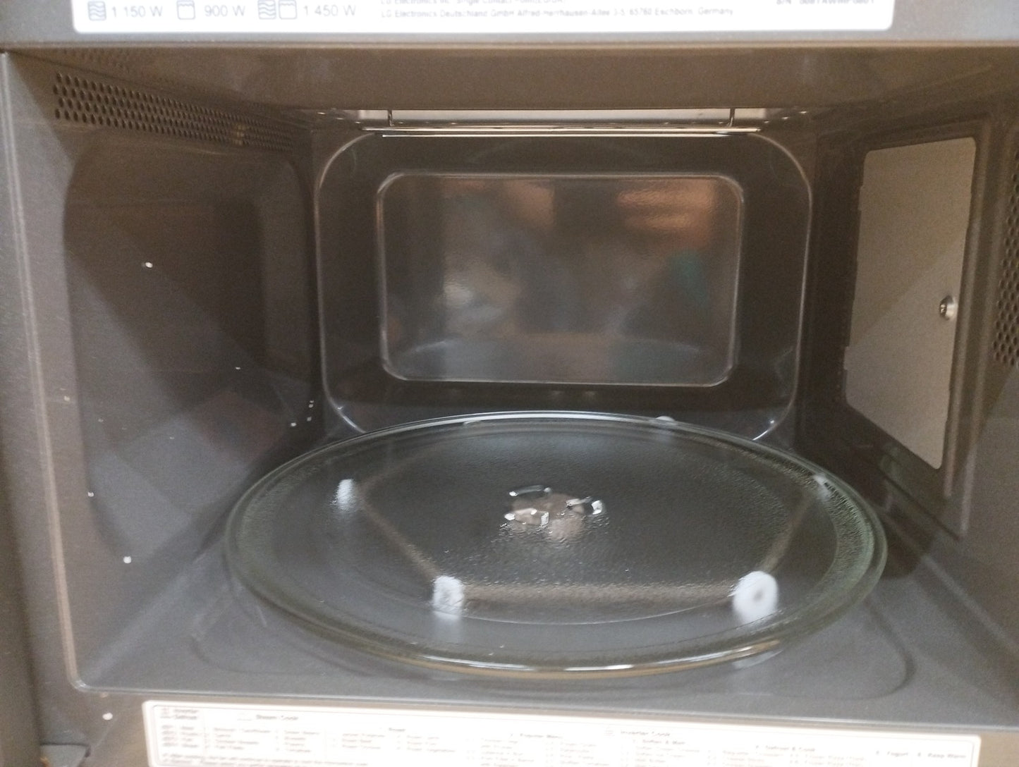 LG MH6535GDS Mikrowelle (25 L, 1000 W) mit Grill, I39494