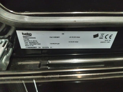 Beko FSM62320DWS freistehender Herd mit Gas-Kochfeld, EEK:A, I34558