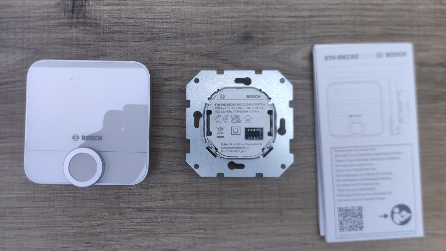 Bosch Smart Home BTH-RM230Z Raumthermostat II 230V, I38585