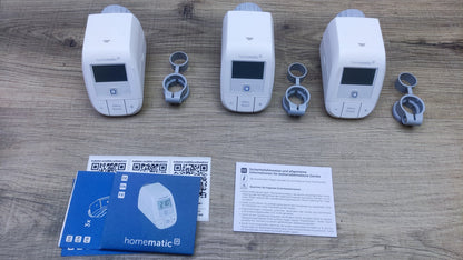 Homematic IP Erweiterungsset Heizen HmIP-SK24, 3x Thermostat, 161216A1A, I37017