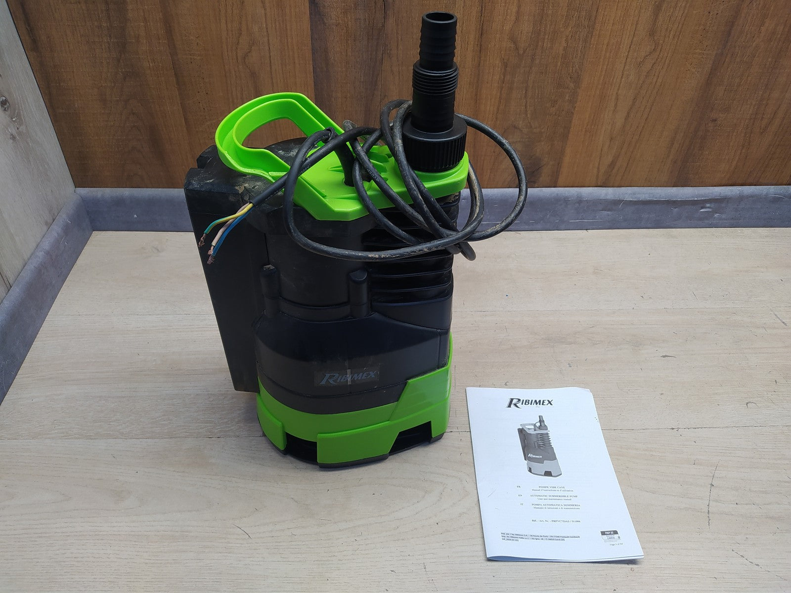 Ribimex PRPVC753AS Tauchpumpe für Abwasser 750 W, I38665