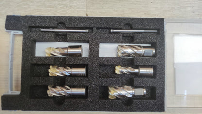 Fein HSS Nova 25 Kernbohrer-Set (63134999061), ø 2-14-16-18-20-22 mm, I38379