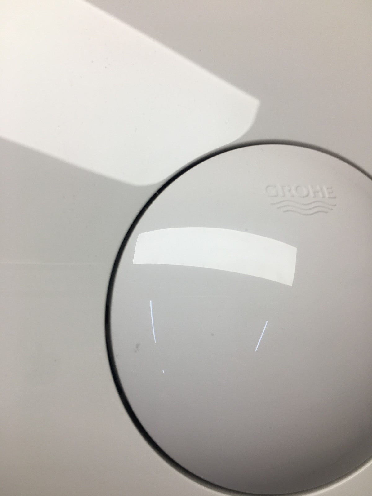 GROHE Skate Betätigungsplatte 38573SH0, für 1-Mengen-Betätigung, I40012