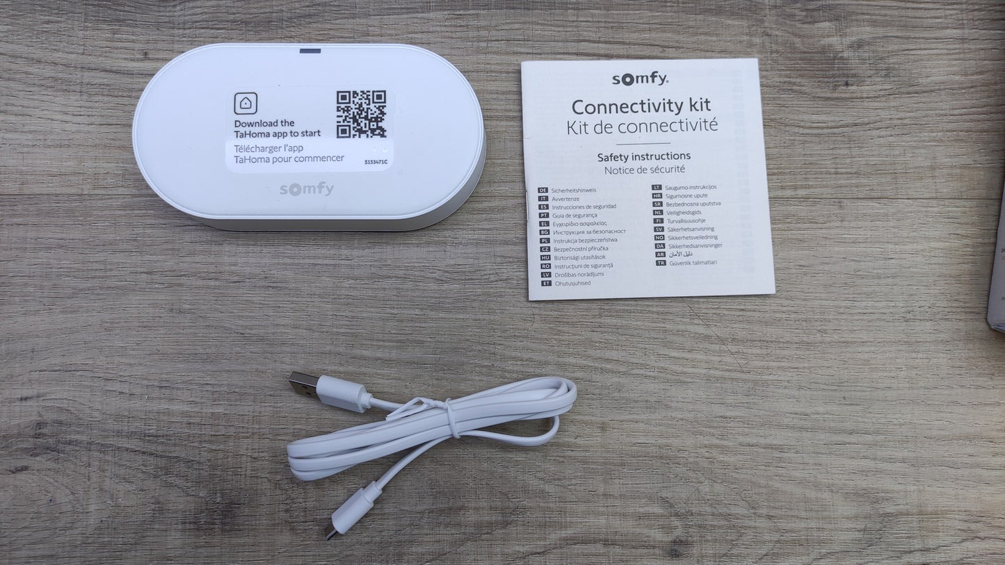 Somfy 1870755 TaHoma mini Connectivity Kit Steuerzentrale, I34756
