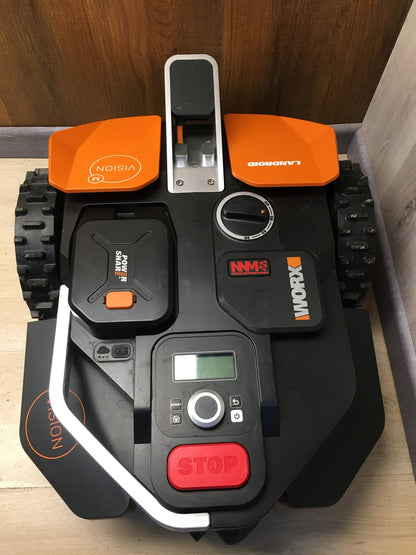 WORX Landroid Vision M550 Mähroboter ohne Begrenzungskabel WR205E, I36470