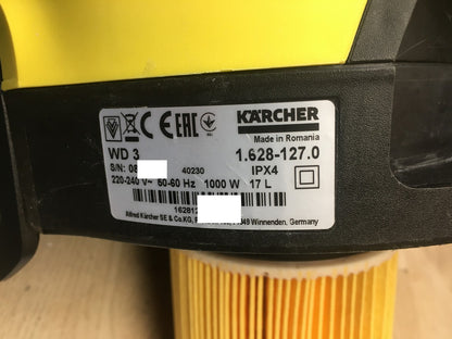 Kärcher Nass-/Trockensauger WD 3 (1.628-127.0), I40962