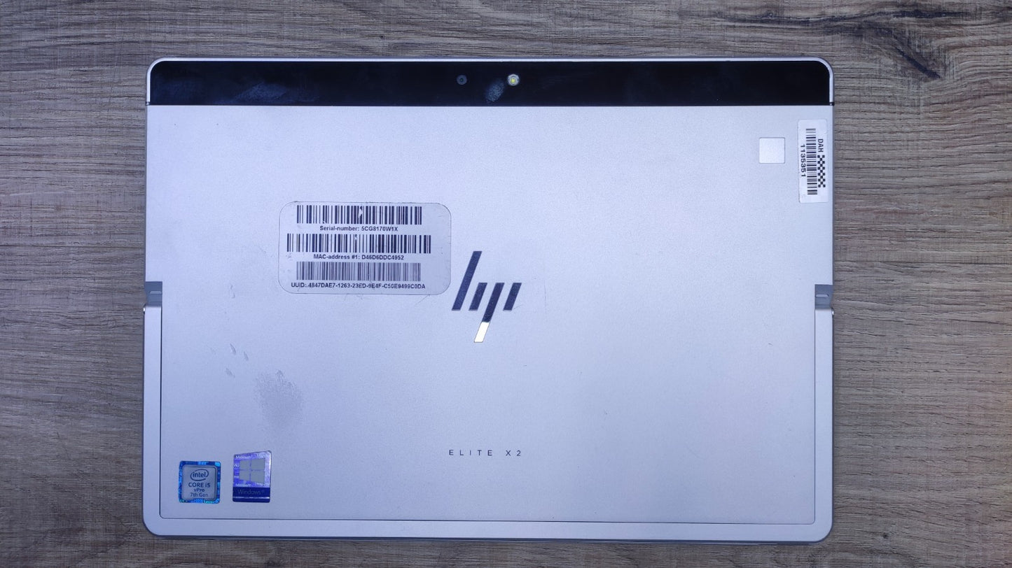 HP Elite X2 1012 G2 Tablet 2-in-1 Touch 12.3" 2736x1824 i5-7300U 8GB 256GB WiFi