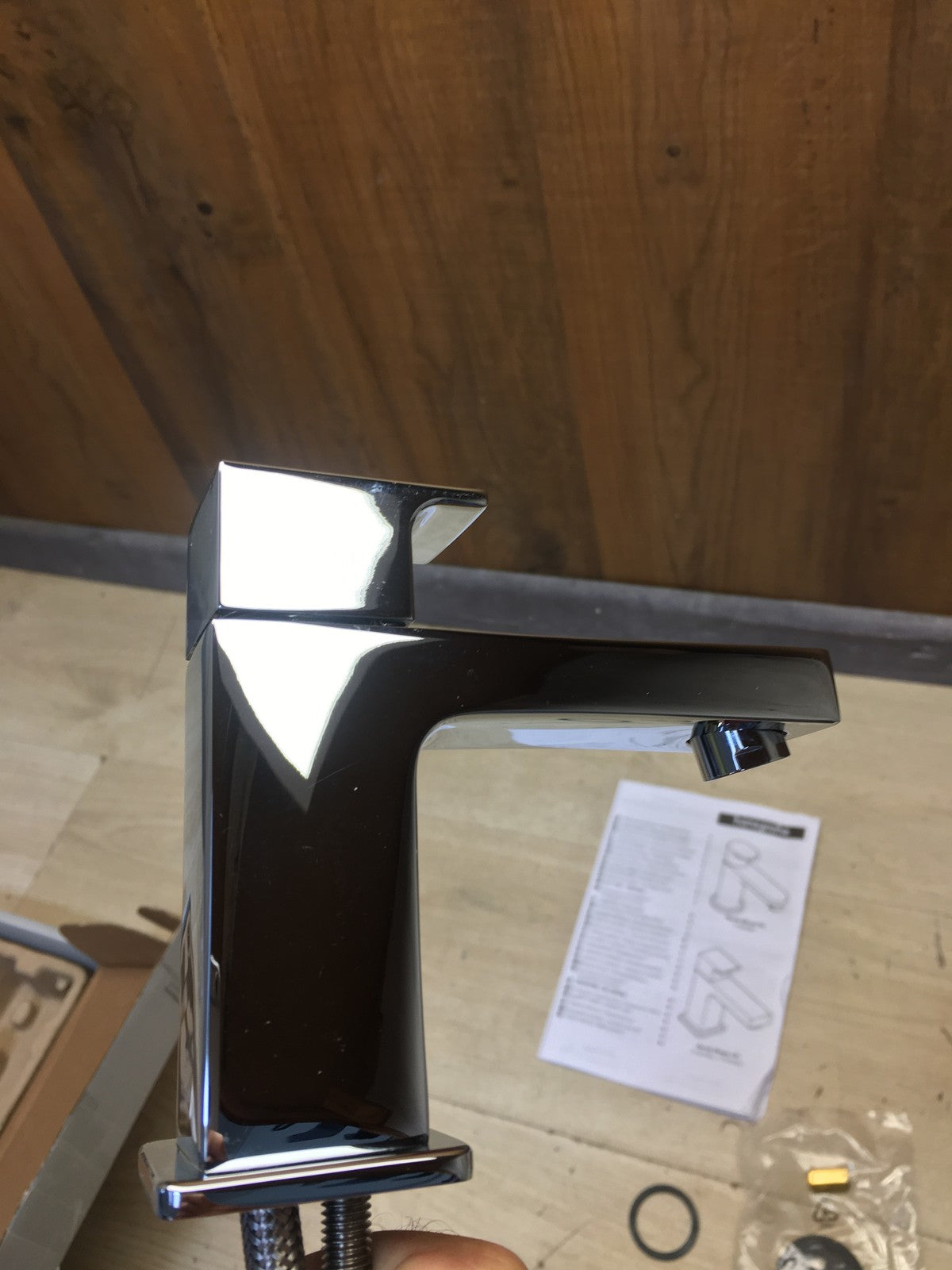 hansgrohe VernisShape Waschtischarmatur fürKaltwasser 71592000 Wasserhahn I39797