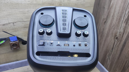 Blaupunkt BLP3963 Partybox Karaoke LED-Lautsprecher, I39605