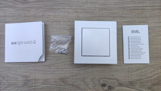 Eve Light Switch Smarter Lichtschalter 20EBW1701, I40579