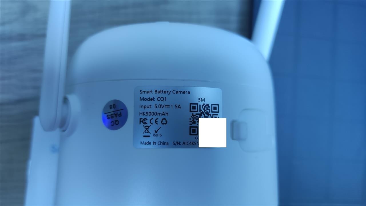 Hiseeu 3MP Überwachungskamera Aussen mit Solarpanel I34469