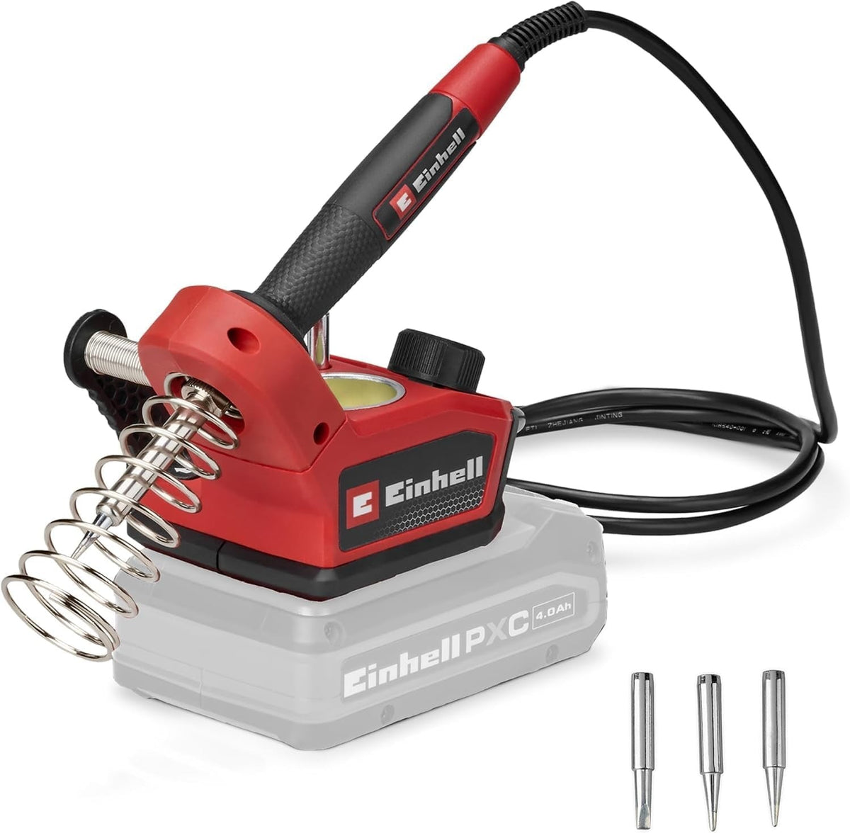 Einhell TE-SI 18/480 Li E Akku-Lötkolben Weichlöten 4520400 Solo LCD-Display