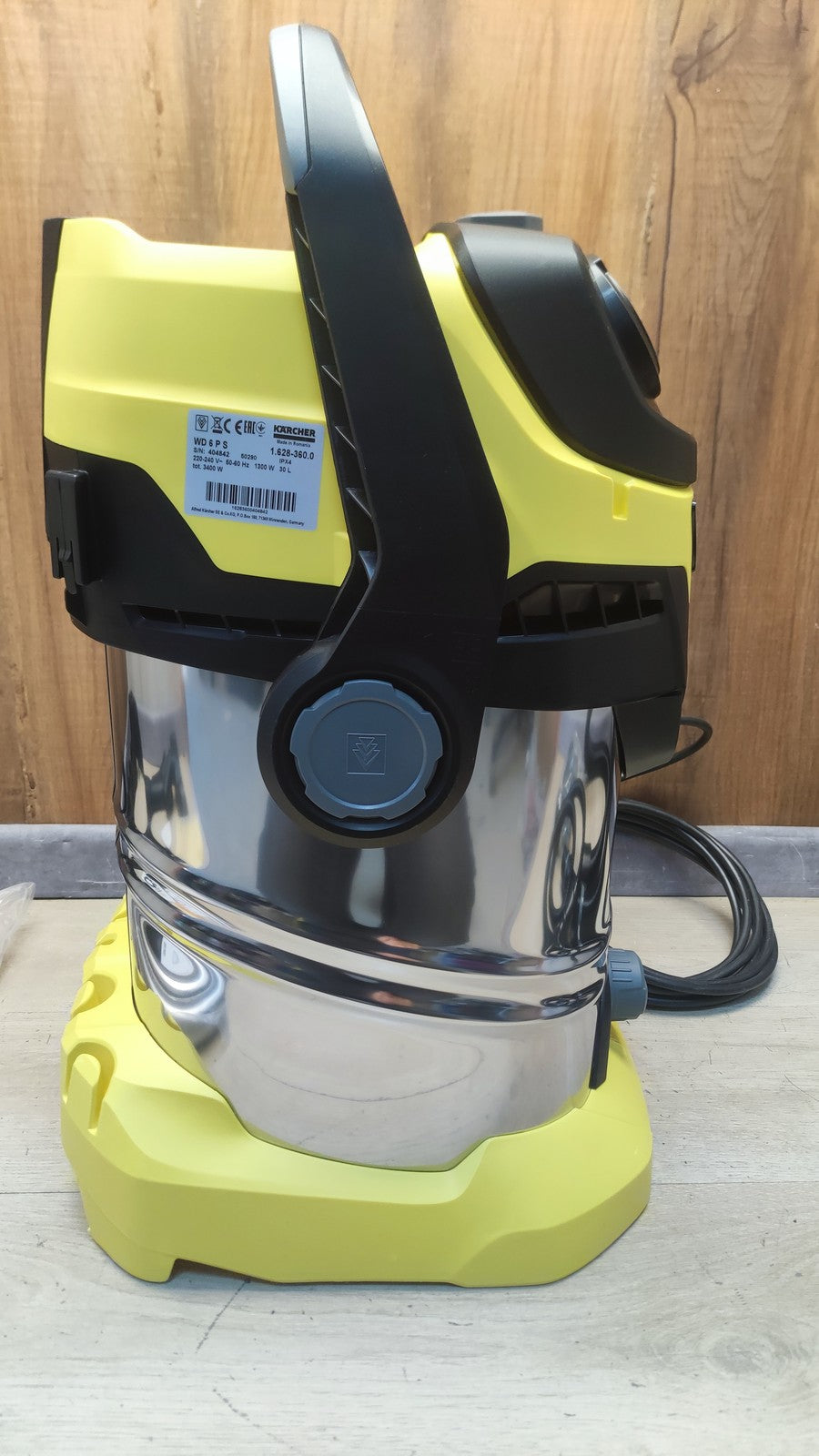 Kärcher Nass-/Trockensauger WD 6 P S (1.628-360.0), 1300 W, I38126