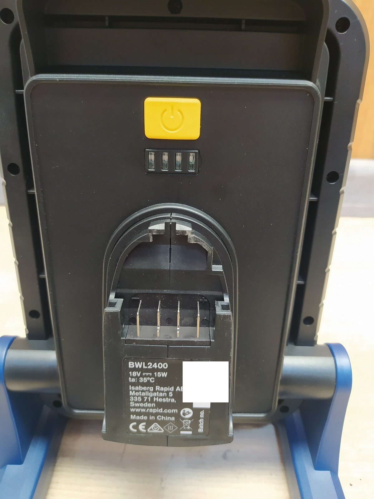 Rapid Akku-Arbeitsleuchte BWL2400 Solo Ultrahelle 2400 Lumen, I38571