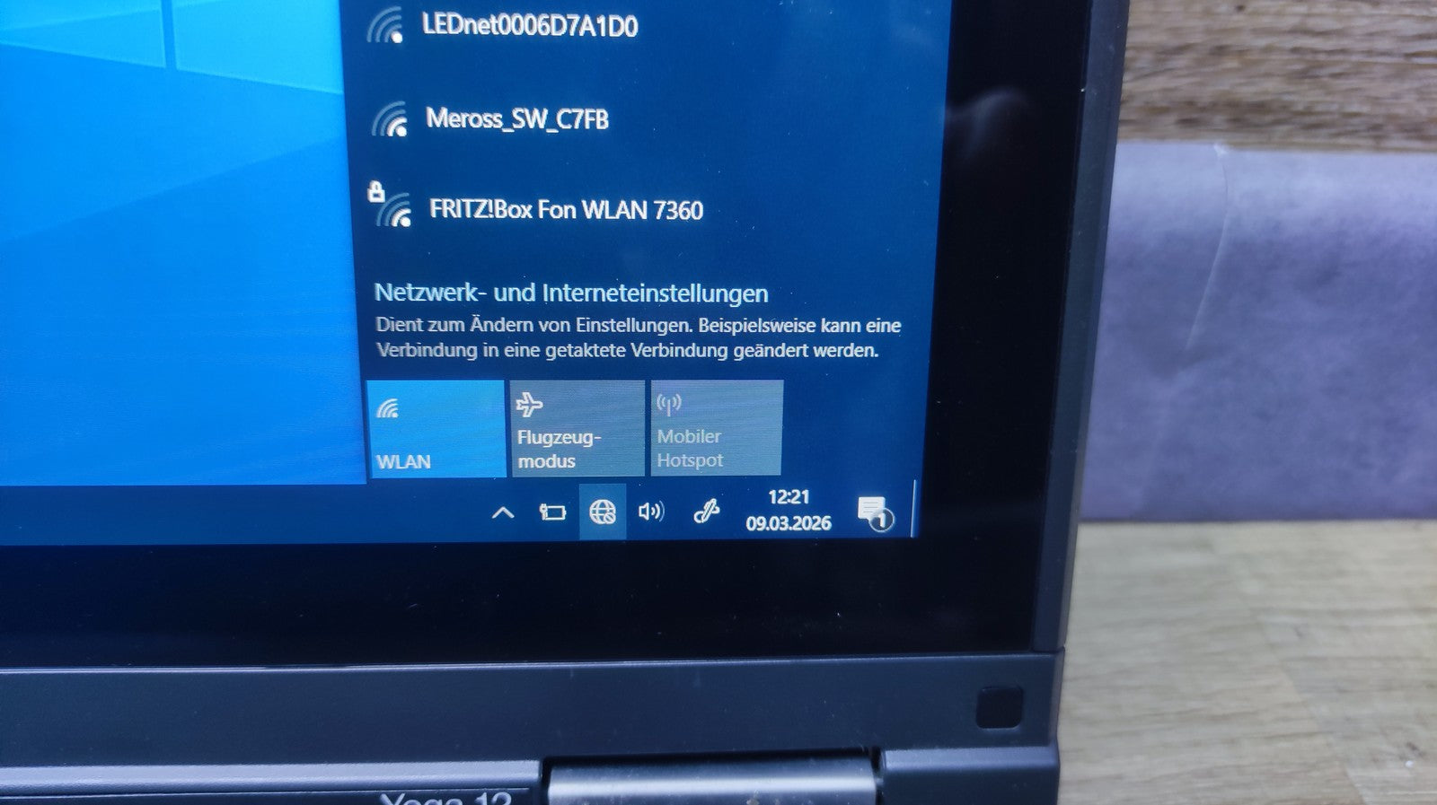 Lenovo ThinkPad Yoga 12 NoteBook 12.5" FHD Touch Core i5-5300U 4GB 256GB SSD