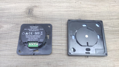 Shelly Wall Display Wlan & Bluetooth Bedienfeld Schwarz, I39201
