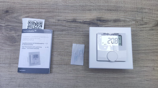 Homematic IP Funk-Wandthermostat HmIP-BWTH, Heizungssteuerung 150628A0, I37427