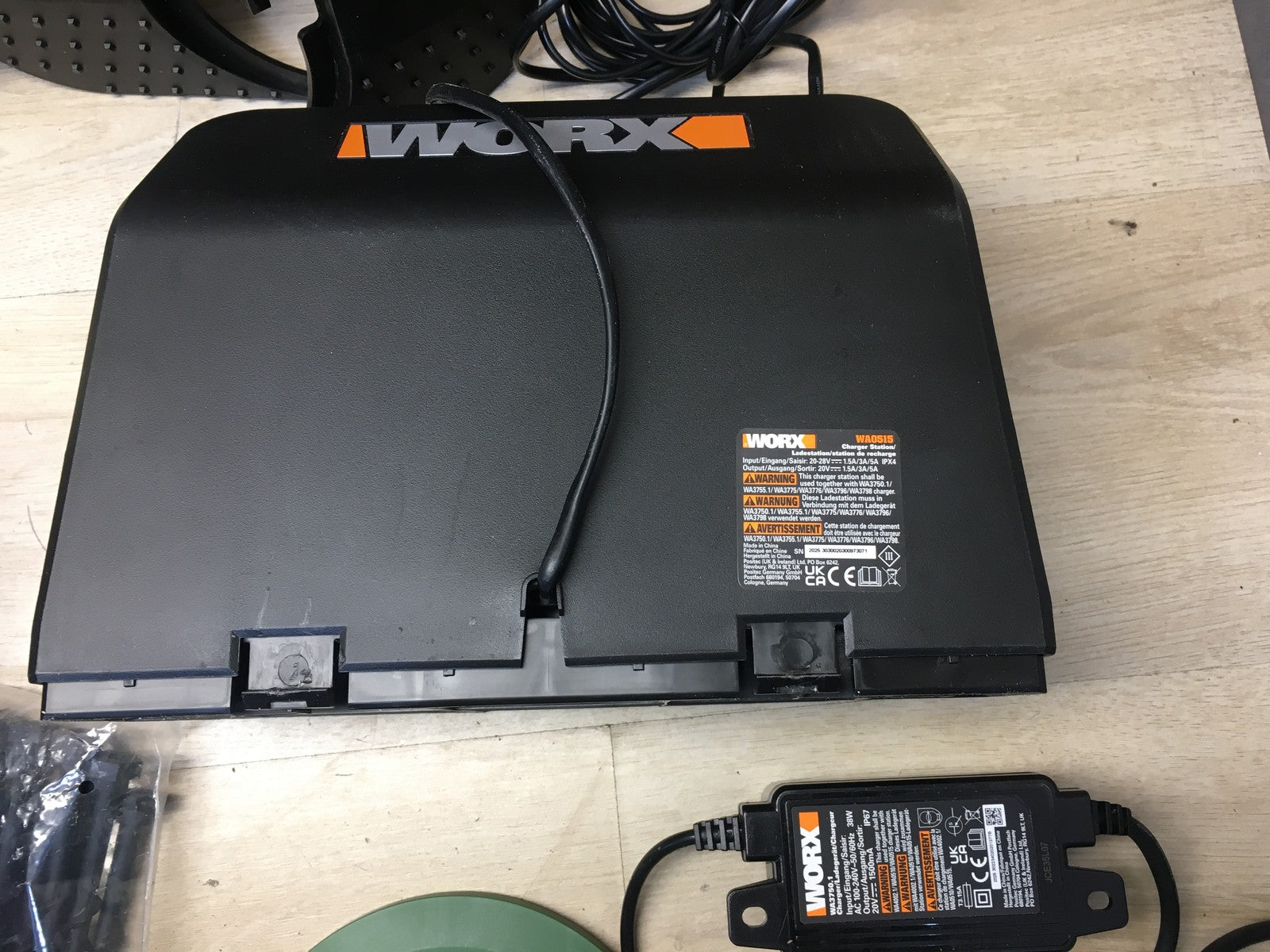 WORX Landroid Vision M550 Mähroboter ohne Begrenzungskabel WR205E, I38220