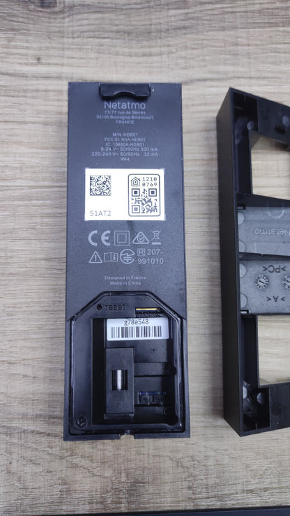Netatmo Smarte Video-Türklingel mit Kamera, WLAN, 2-Wege-Audio, I34798