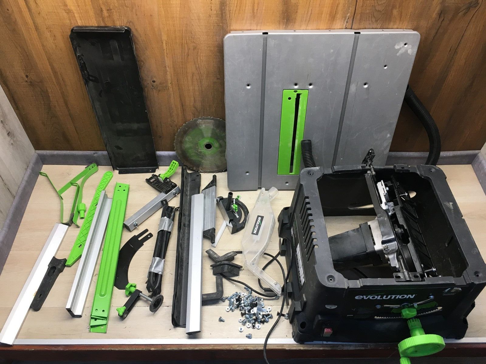 Evolution FURY5-S Tischkreissäge Tischsäge 230 V 255 mm, I37011