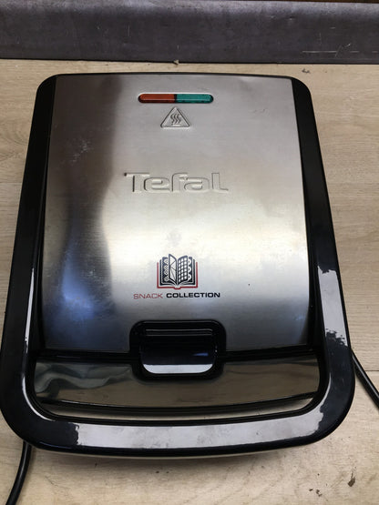 Tefal SW853D12 Snack Collection Waffeleisen und Sandwiches 700 W, I36086