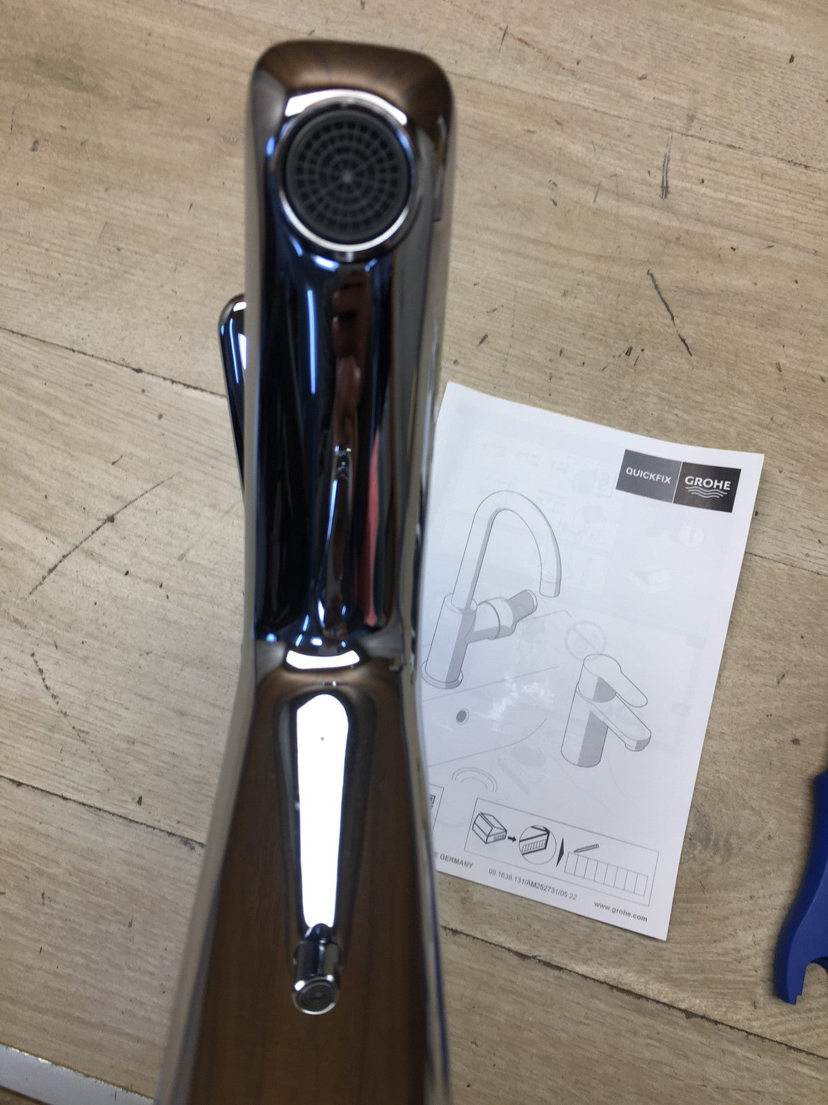 GROHE Dice energiesparende Waschtischarmatur 1018360000, Wasserhahn, I37035