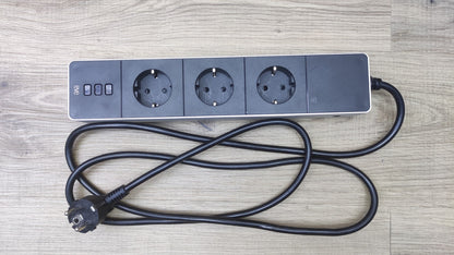 Eve Energy Strip Smarte Dreifach-Steckdosenleiste mit Verbrauchsmessung, I35463