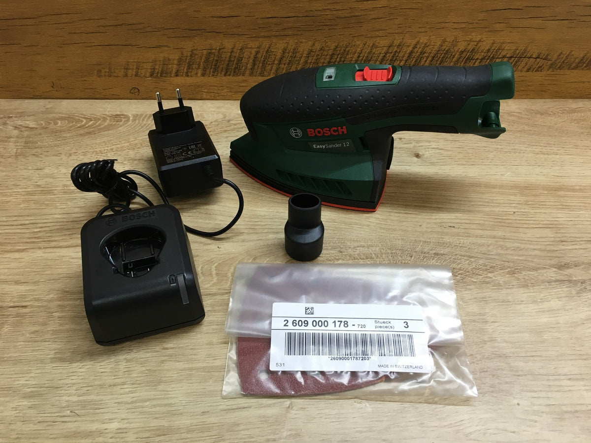 Bosch DIY EasySander 12 Akku-Multischleifer, ohne Akku, mit Ladegerät, I40172